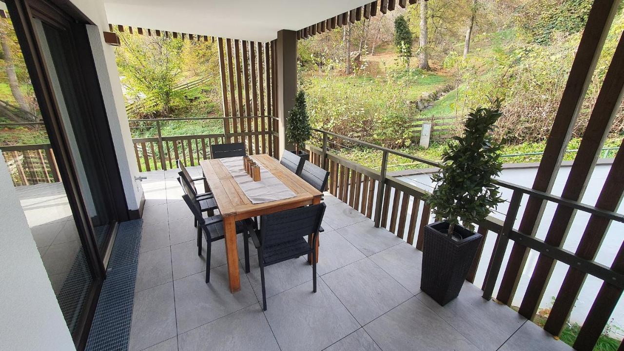 Ferienwohnung Edelbach Deluxe Sattendorf Eksteriør billede