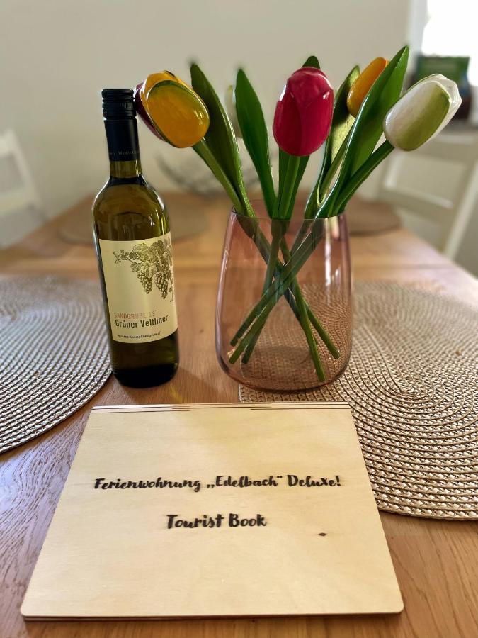 Ferienwohnung Edelbach Deluxe Sattendorf Eksteriør billede