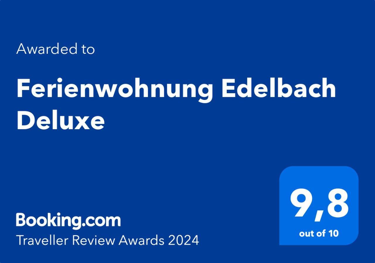 Ferienwohnung Edelbach Deluxe Sattendorf Eksteriør billede